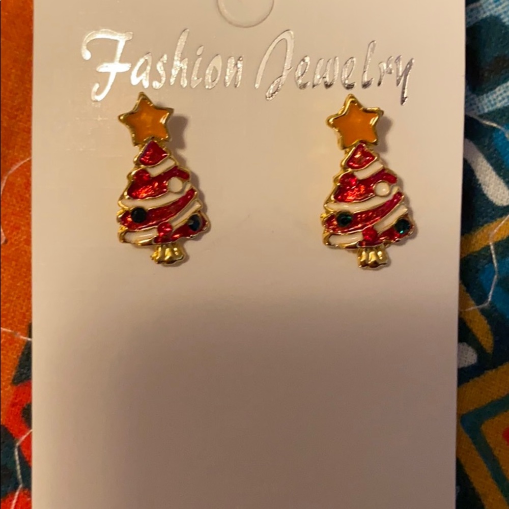 Christmas Tree Earrings